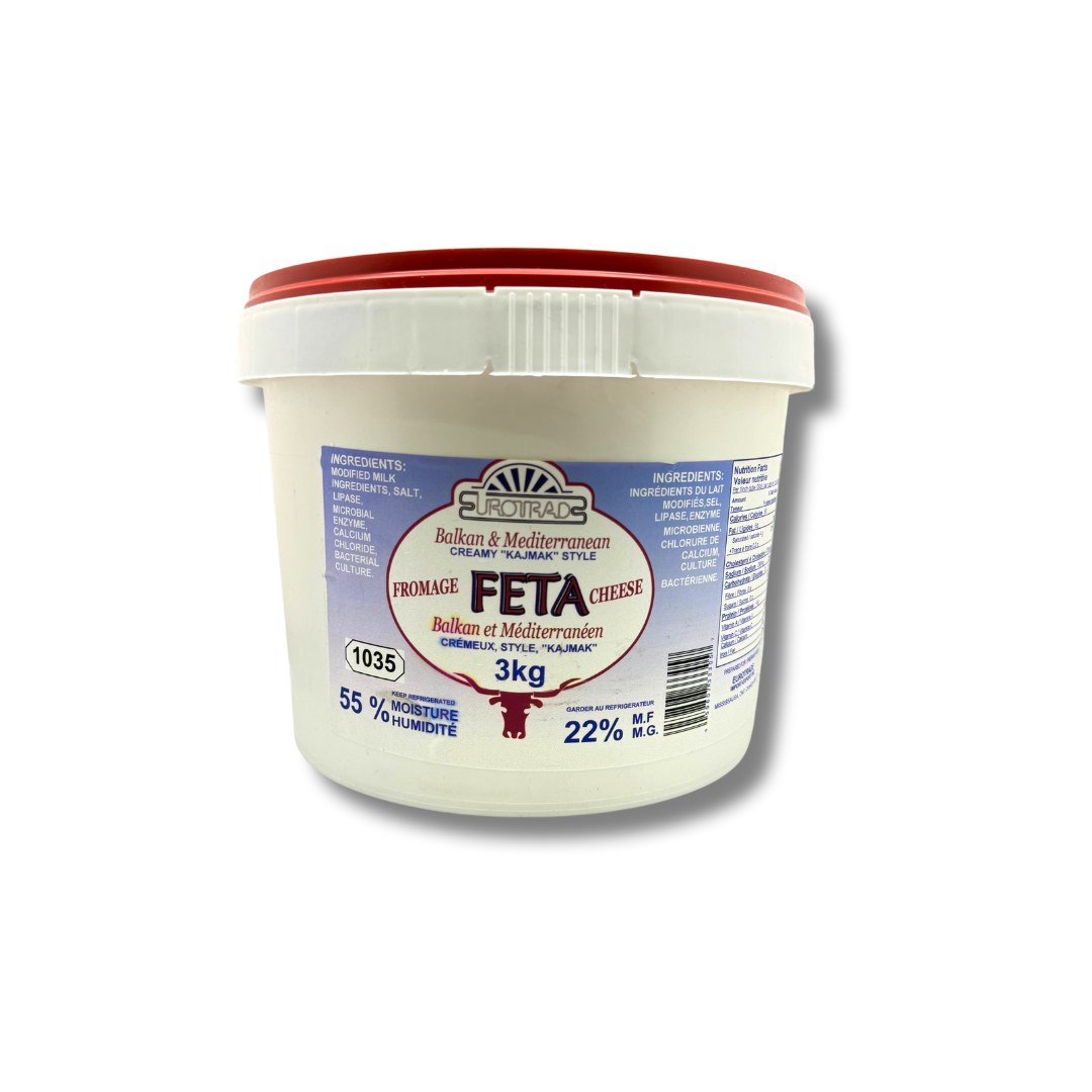 Eurotrade Balkan Feta Cheese 3kg