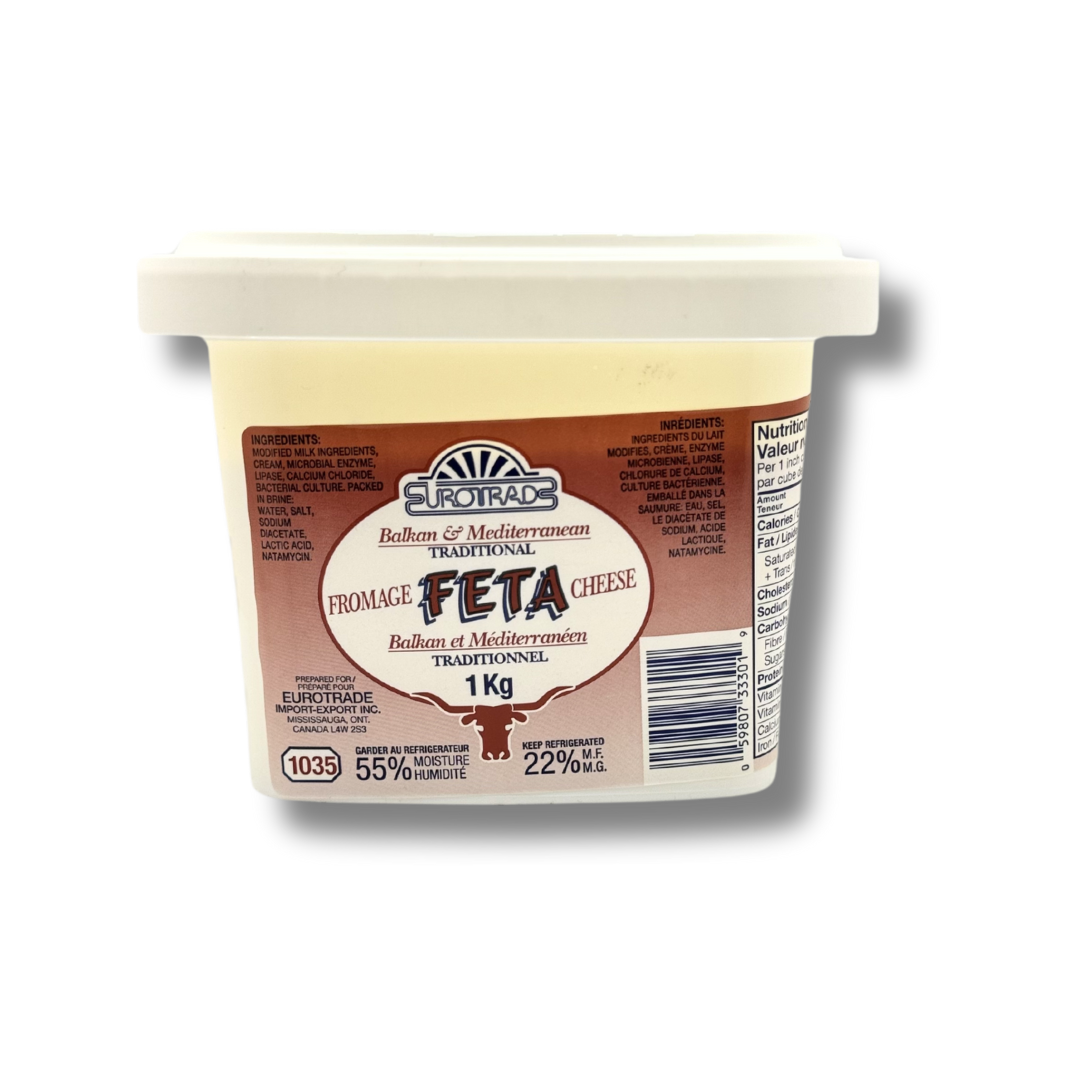 EuroTrade Traditional Balkan&Mediterranean Feta 1 kg