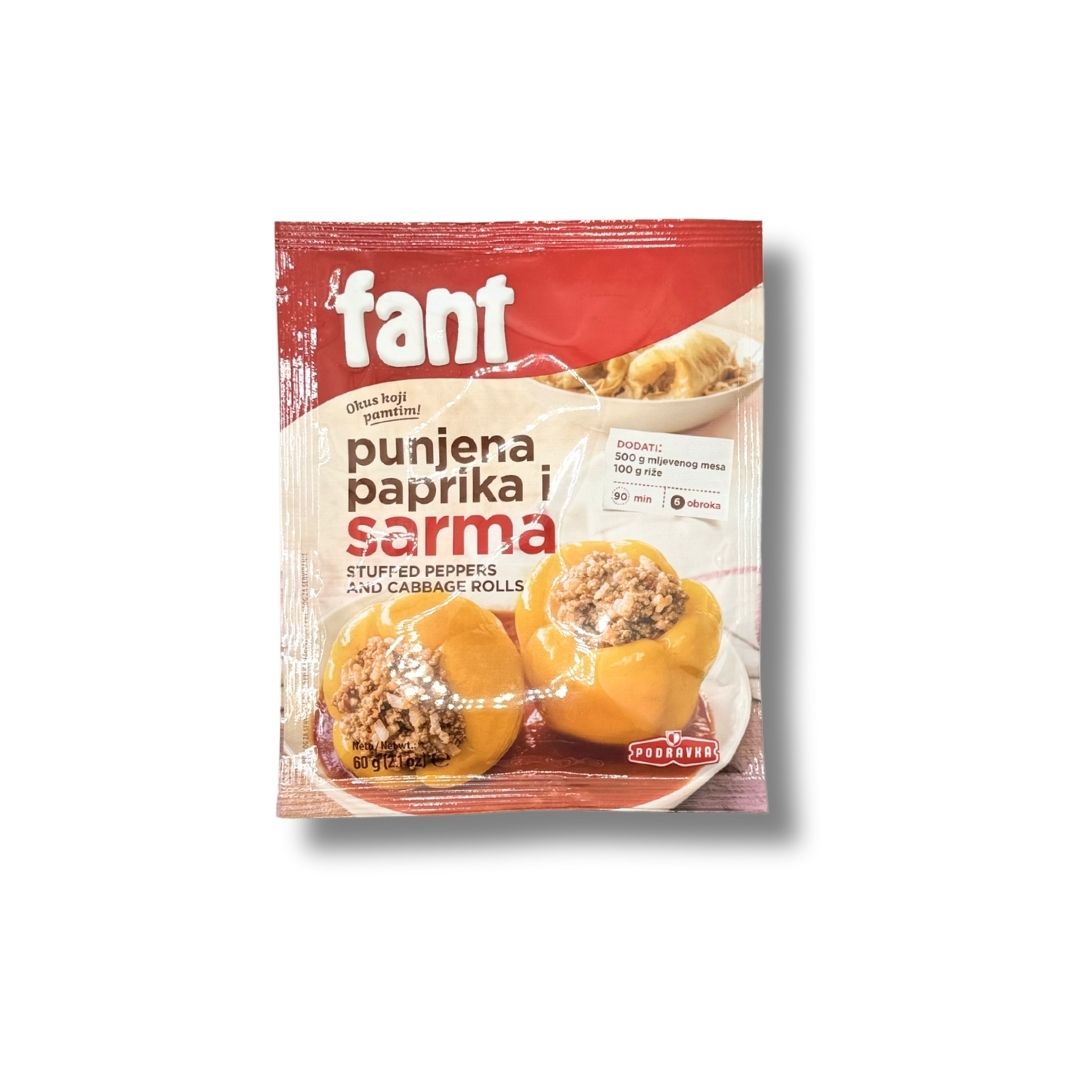 Fant Cabbage Rolls and Stuffed Peppers 60g