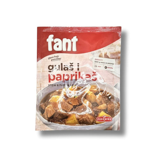 Fant Seasoning Stew and Paprikash 65g