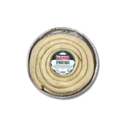Large Spinach & Cheese Burek (Round,Frozen) 2.3kg (Local delivery only)