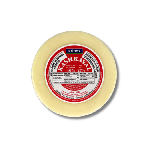Krinos Bulgarian Kaskaval Cheese Wheel 1kg