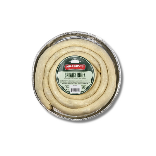 Medium Spinach & Cheese Burek (Round,Frozen) 1.3kg (Local delivery only)