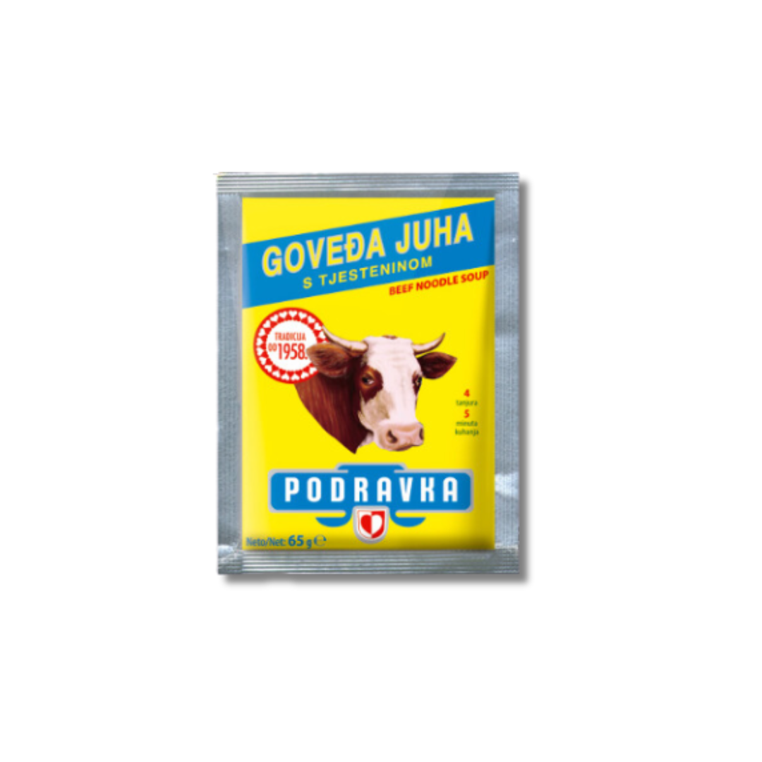 Podravka Beef Soup With Noodles 65g