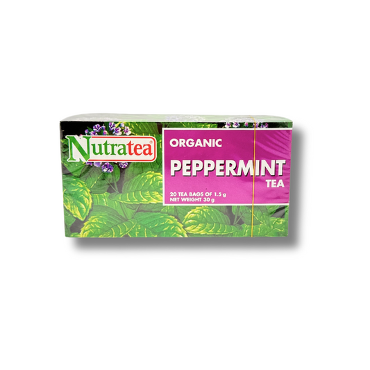 NutraTea Organic Peppermint Tea 20 bags