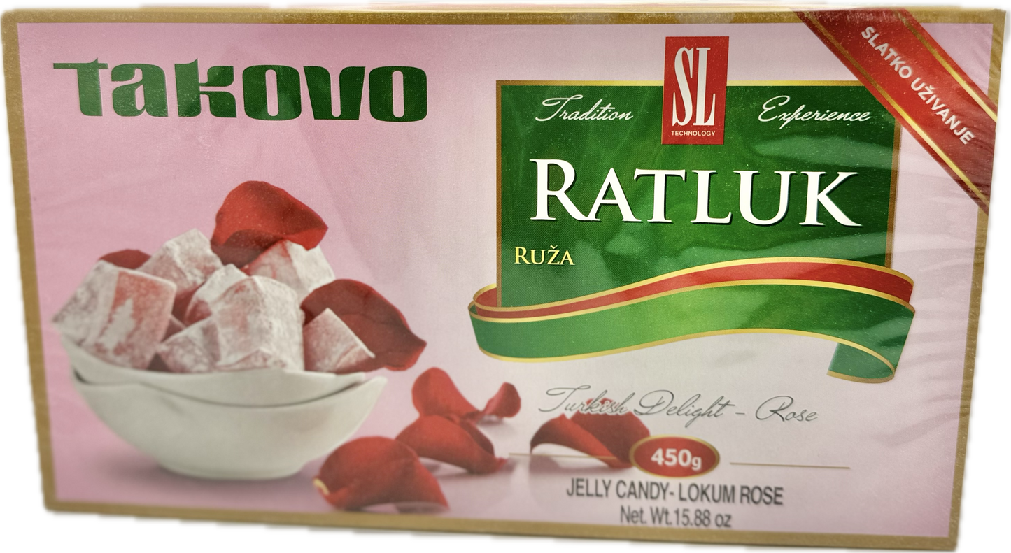 Takovo Ratluk Ruža (Turkish Delight -Rose)
