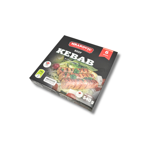 Mrakovic Beef Kebab 540 g (Local delivery only)