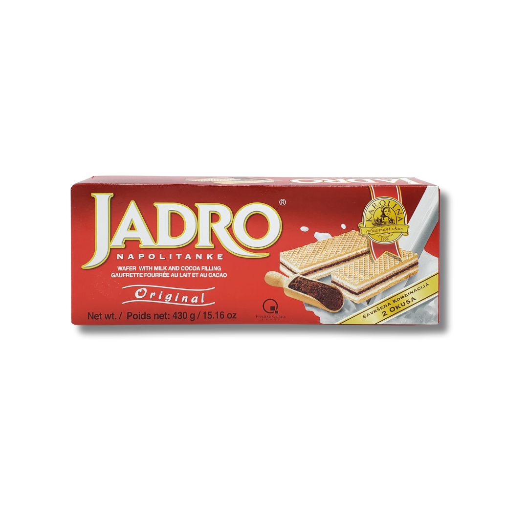 Jadro Napolitanke Milk & Cocoa 430g