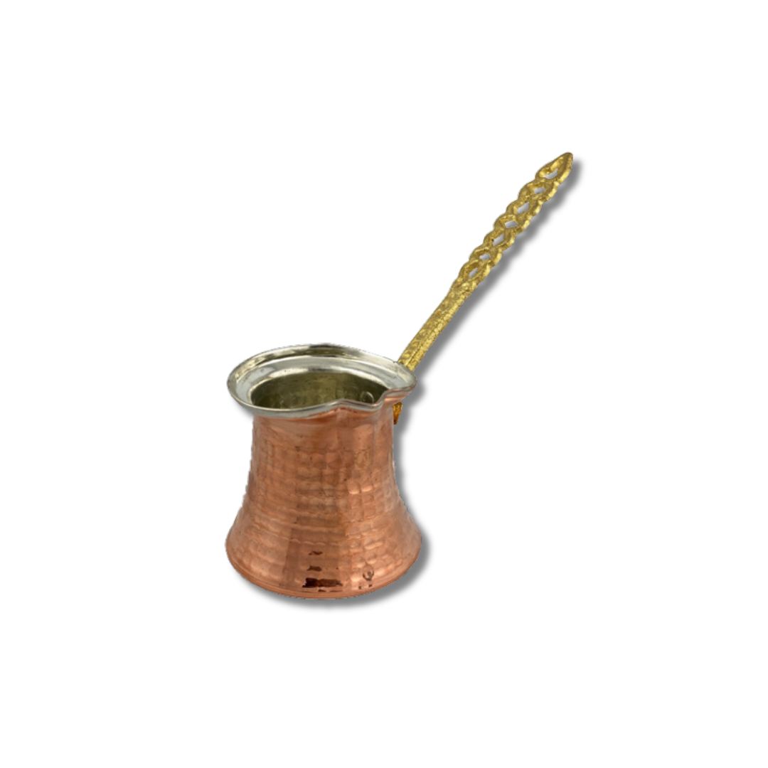 Large Copper Coffee Pot - Dzezva
