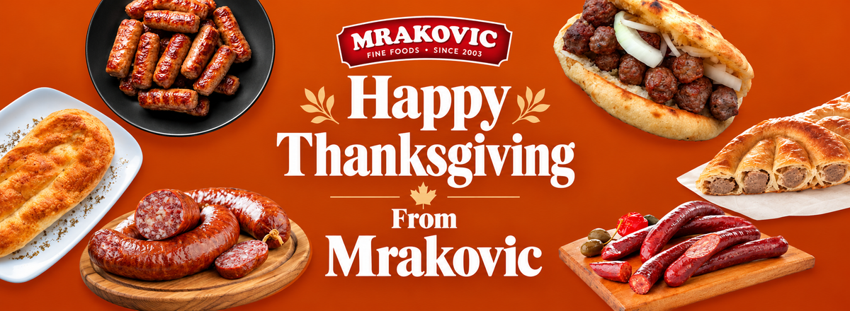 Thanksgiving Day Menu Ideas: A Balkan Feast from Mrakovic