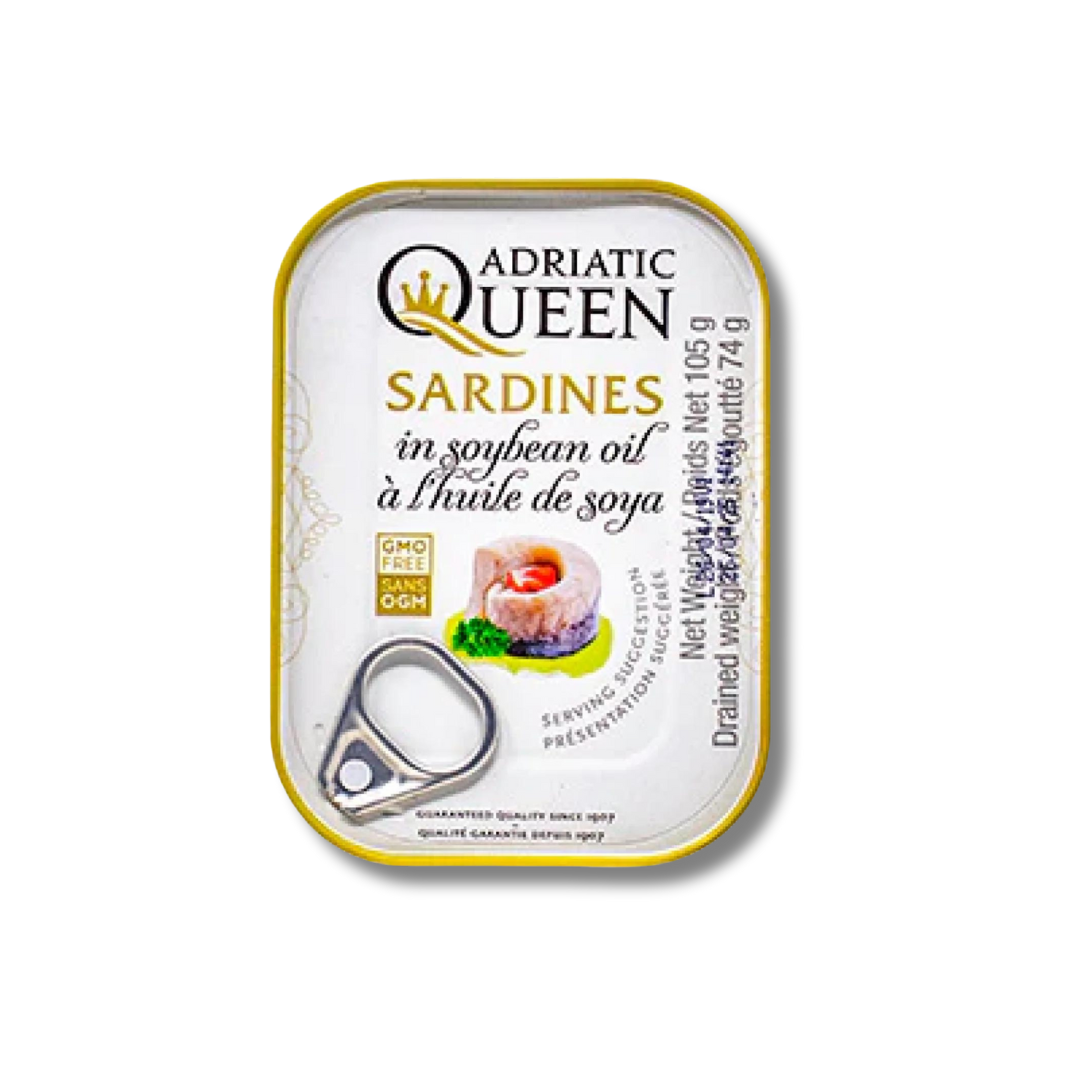 Adriatic Queen Sardines In Soybean Oil